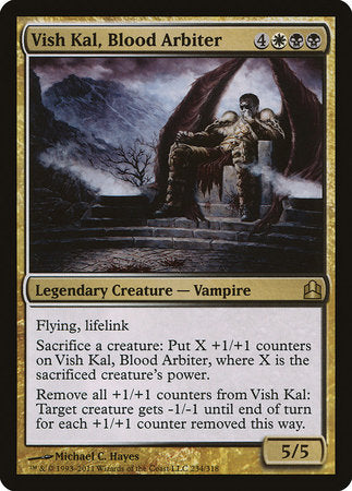 Vish Kal, Blood Arbiter [Commander 2011] | Mega City Incorporated