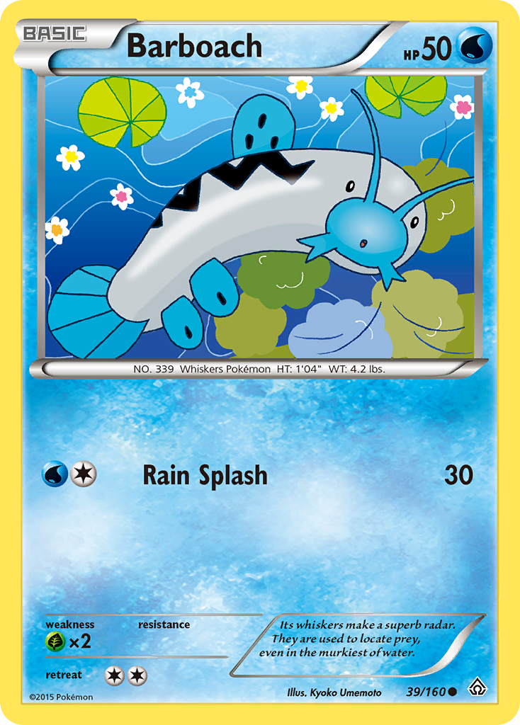 Barboach (39/160) [XY: Primal Clash] | Mega City Incorporated