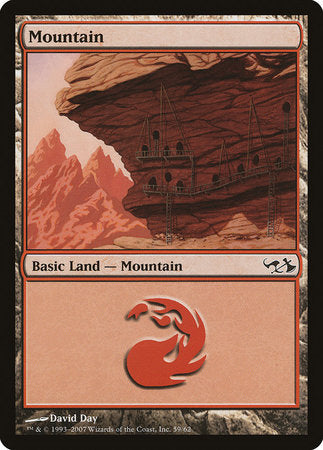 Mountain (59) [Duel Decks: Elves vs. Goblins] | Mega City Incorporated