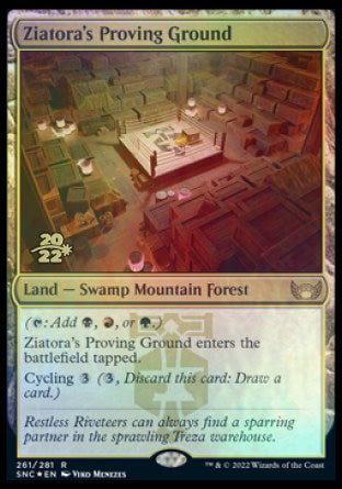 Ziatora's Proving Ground [Streets of New Capenna Prerelease Promos] | Mega City Incorporated