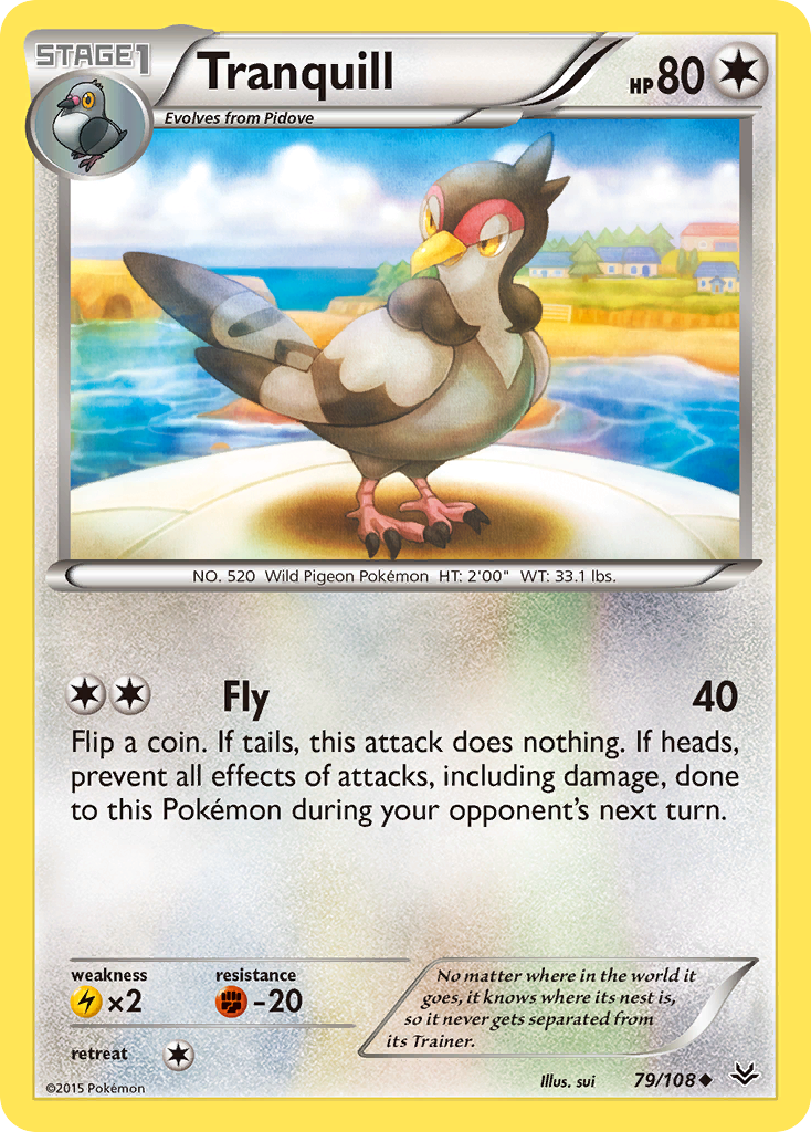 Tranquill (79/108) [XY: Roaring Skies] | Mega City Incorporated