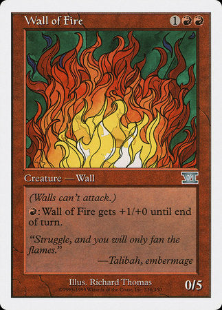 Wall of Fire [Classic Sixth Edition] | Mega City Incorporated