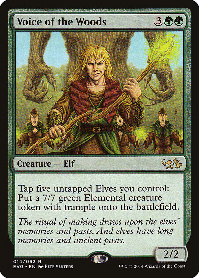 Voice of the Woods (Elves vs. Goblins) [Duel Decks Anthology] | Mega City Incorporated