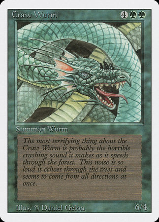 Craw Wurm [Revised Edition] | Mega City Incorporated