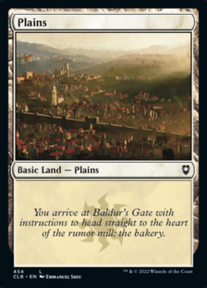 Plains (454) [Commander Legends: Battle for Baldur's Gate] | Mega City Incorporated