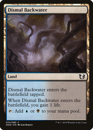 Dismal Backwater [Duel Decks: Blessed vs. Cursed] | Mega City Incorporated