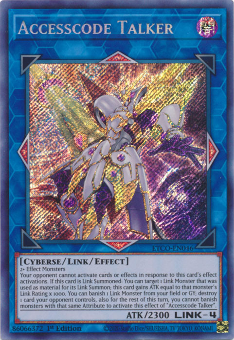 Accesscode Talker [ETCO-EN046] Secret Rare | Mega City Incorporated