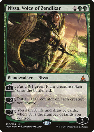 Nissa, Voice of Zendikar [Oath of the Gatewatch] | Mega City Incorporated