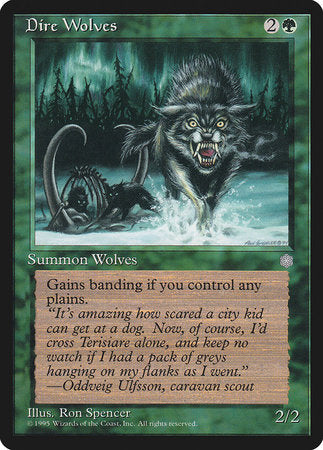 Dire Wolves [Ice Age] | Mega City Incorporated