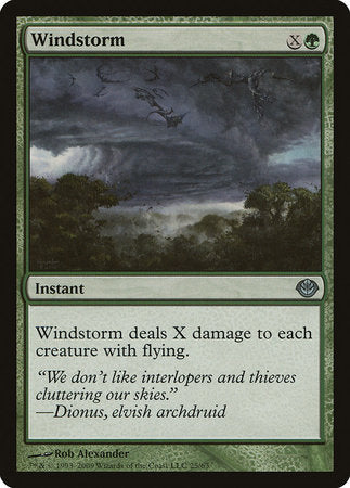 Windstorm [Duel Decks: Garruk vs. Liliana] | Mega City Incorporated