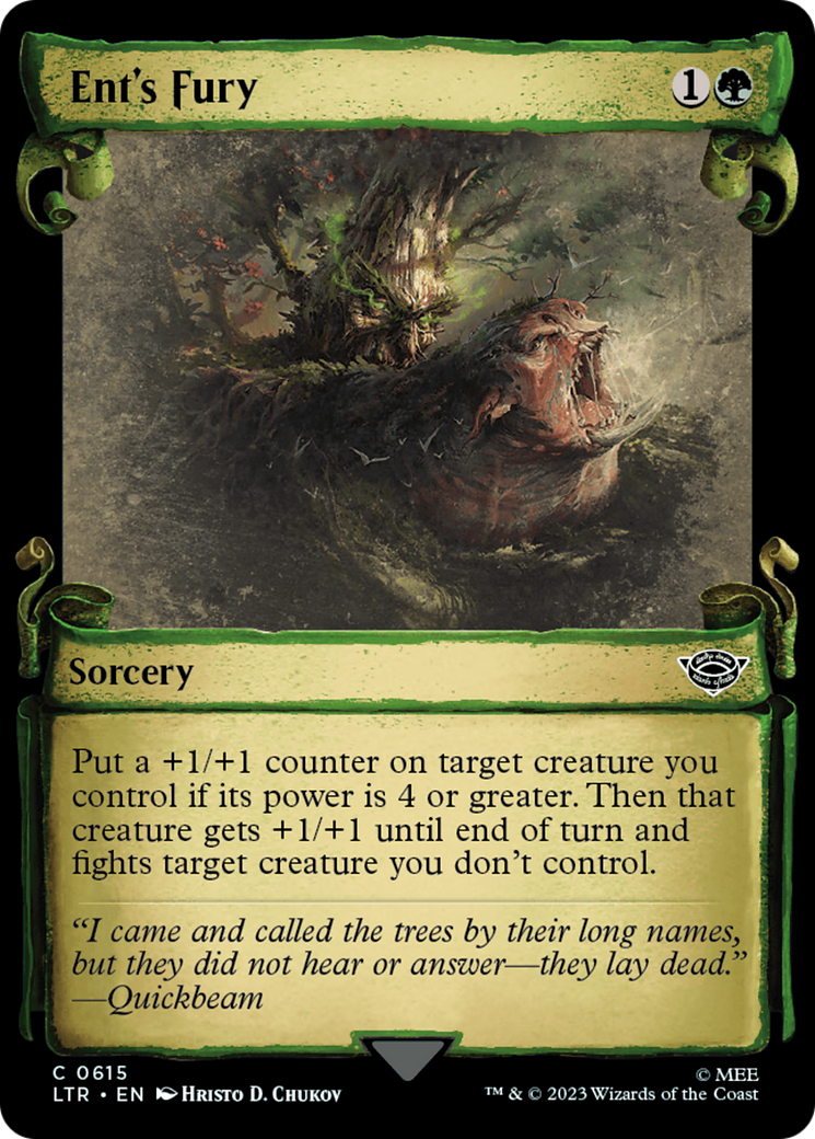 Ent's Fury [The Lord of the Rings: Tales of Middle-Earth Showcase Scrolls] | Mega City Incorporated
