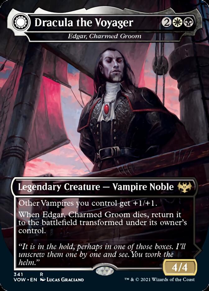 Edgar, Charmed Groom // Edgar Markov's Coffin - Dracula the Voyager // Casket of Native Earth [Innistrad: Crimson Vow] | Mega City Incorporated