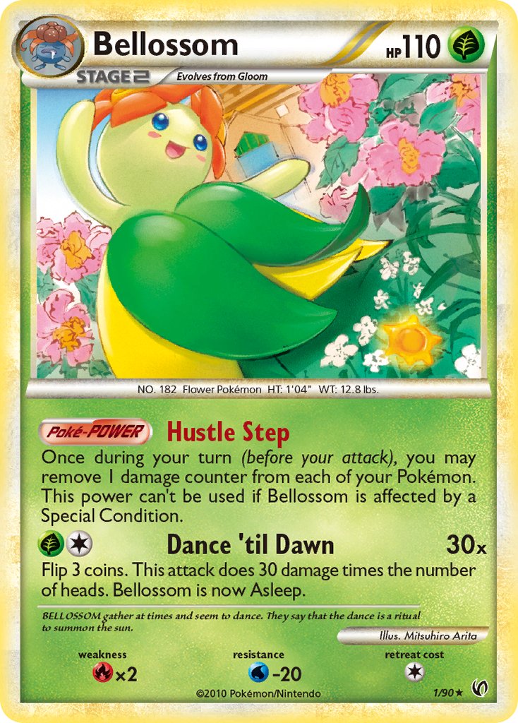 Bellossom (1/90) (Theme Deck Exclusive) [HeartGold & SoulSilver: Undaunted] | Mega City Incorporated