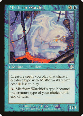 Mistform Warchief [Scourge] | Mega City Incorporated