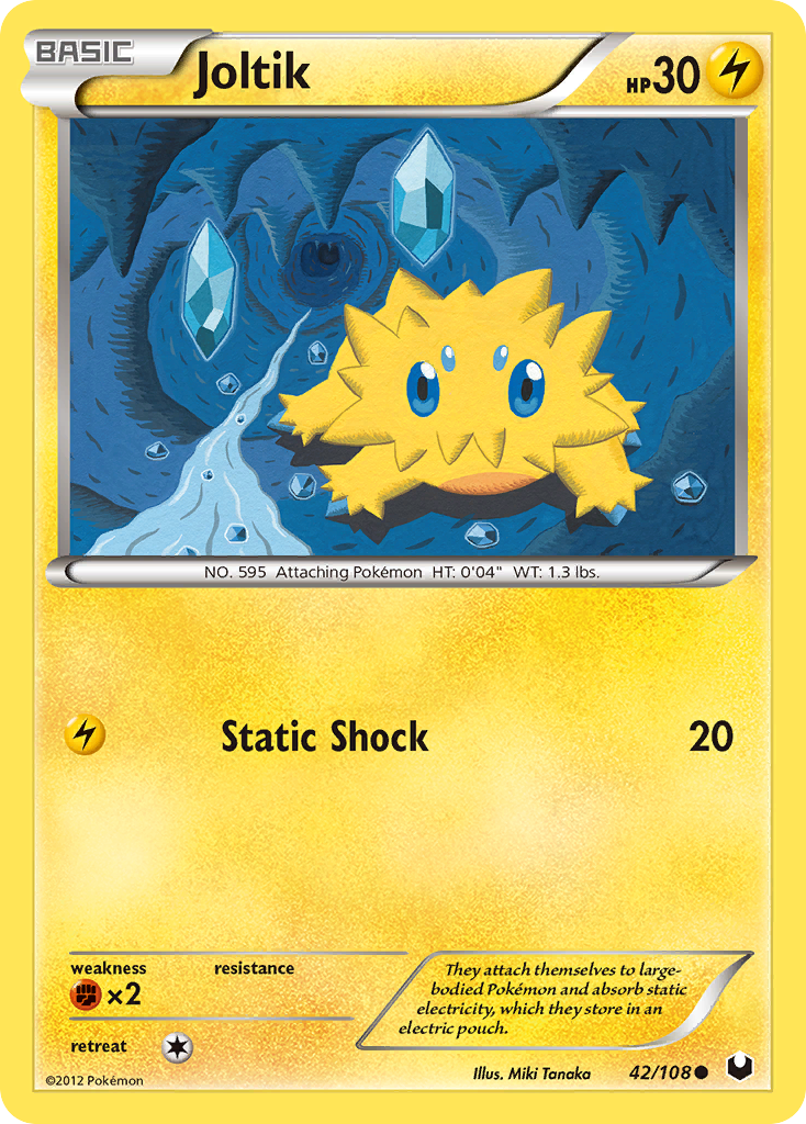 Joltik (42/108) [Black & White: Dark Explorers] | Mega City Incorporated