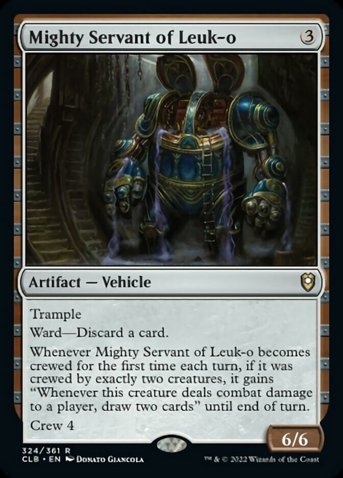 Mighty Servant of Leuk-o [Commander Legends: Battle for Baldur's Gate] | Mega City Incorporated