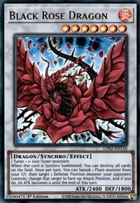 Black Rose Dragon [LDS2-EN110] Ultra Rare | Mega City Incorporated