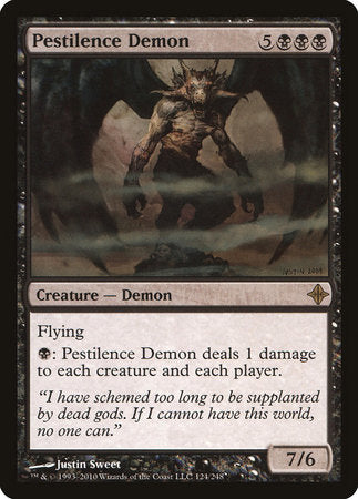 Pestilence Demon [Rise of the Eldrazi] | Mega City Incorporated