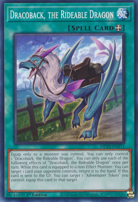 Dracoback, the Rideable Dragon [MP23-EN271] Common | Mega City Incorporated