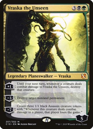 Vraska the Unseen [Commander 2019] | Mega City Incorporated