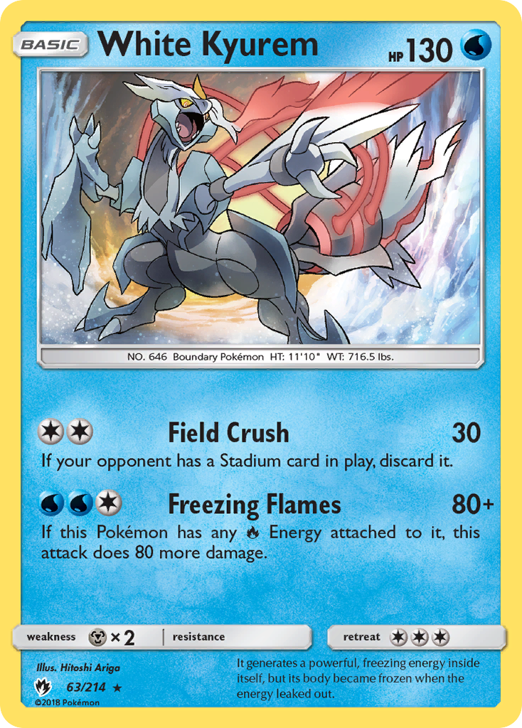 White Kyurem (63/214) [Sun & Moon: Lost Thunder] | Mega City Incorporated