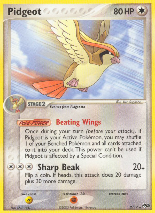 Pidgeot (2/17) [POP Series 2] | Mega City Incorporated