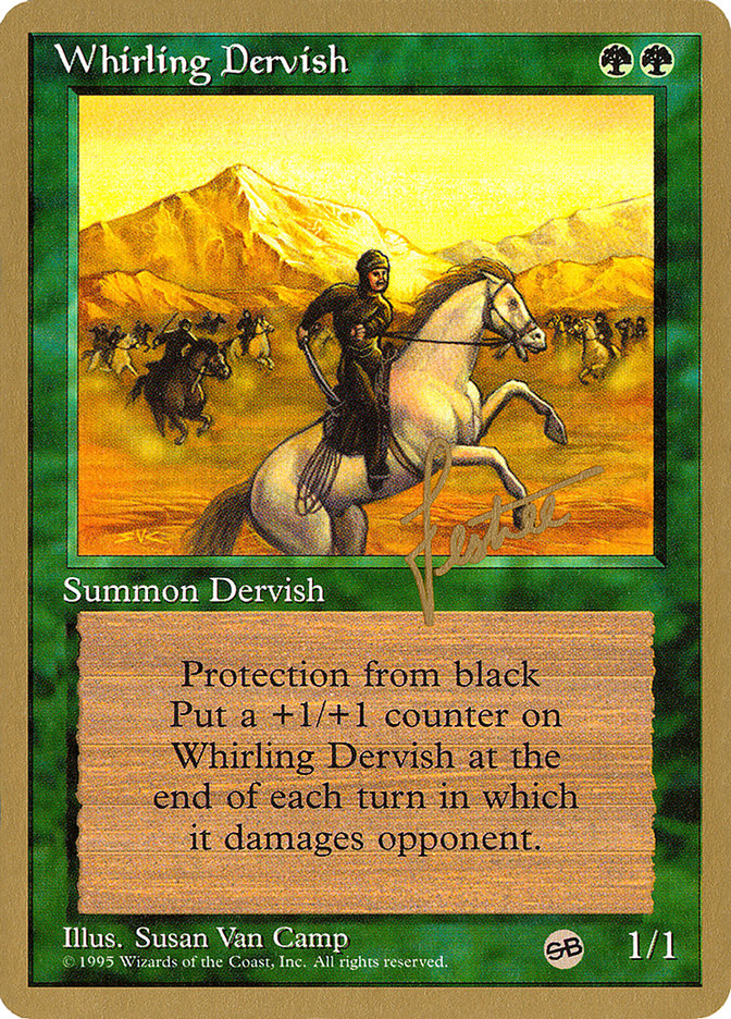 Whirling Dervish (Bertrand Lestree) (SB) [Pro Tour Collector Set] | Mega City Incorporated