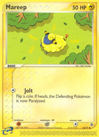 Mareep (64/97) [EX: Dragon] | Mega City Incorporated