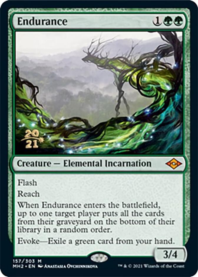 Endurance [Modern Horizons 2 Prerelease Promos] | Mega City Incorporated