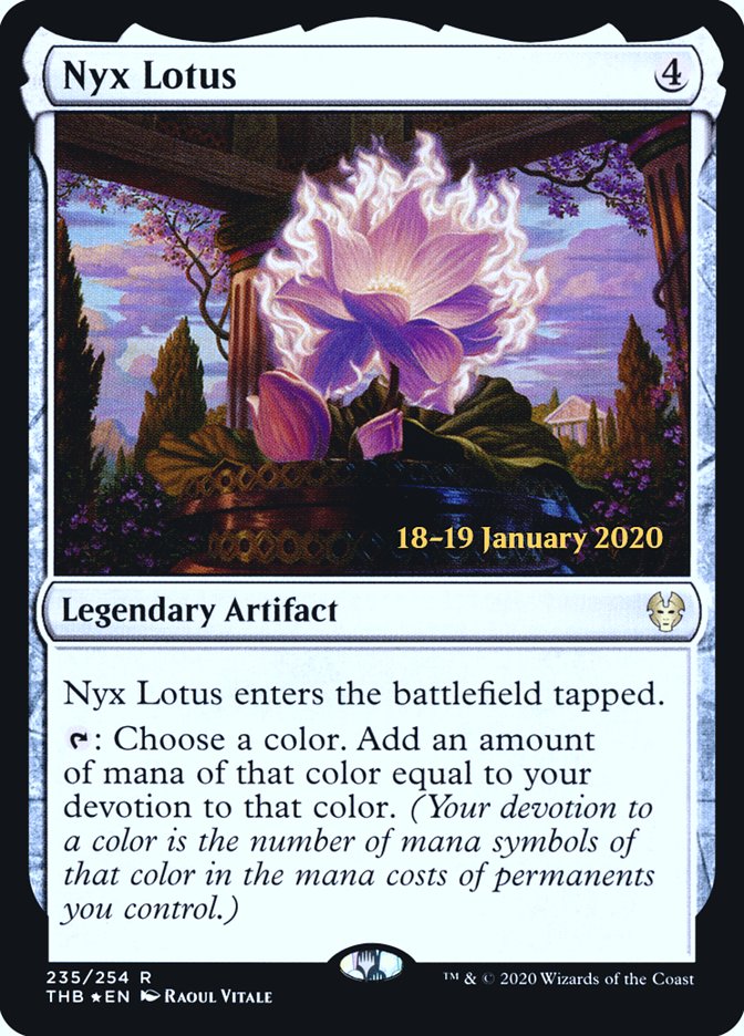 Nyx Lotus [Theros Beyond Death Prerelease Promos] | Mega City Incorporated