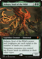 Ashaya, Soul of the Wild (Extended Art) [Zendikar Rising] | Mega City Incorporated