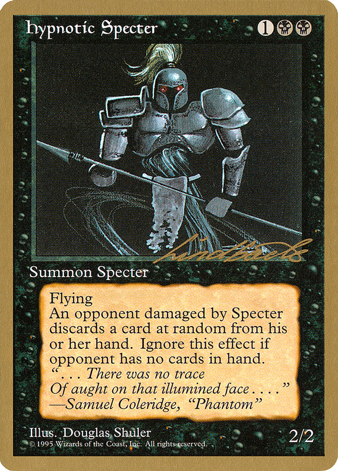 Hypnotic Specter (Leon Lindback) [Pro Tour Collector Set] | Mega City Incorporated