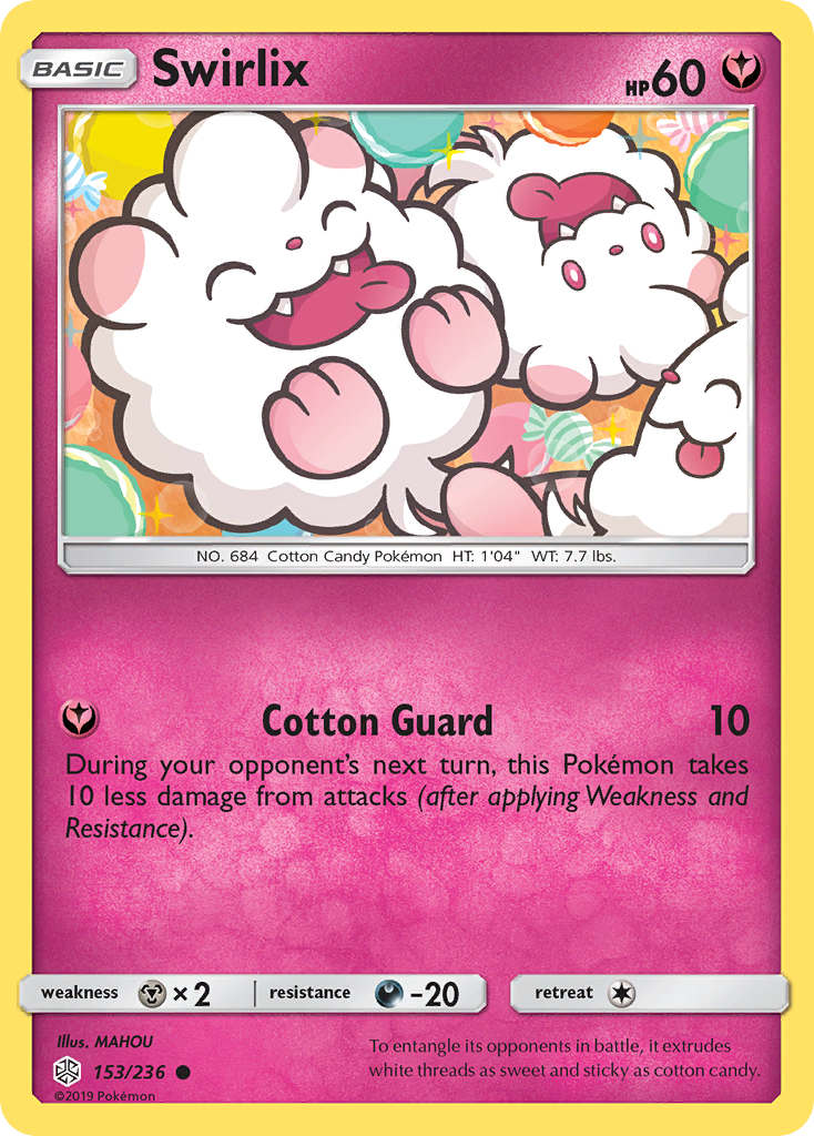 Swirlix (153/236) [Sun & Moon: Cosmic Eclipse] | Mega City Incorporated