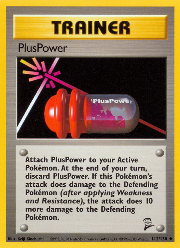 PlusPower (113/130) [Base Set 2] | Mega City Incorporated