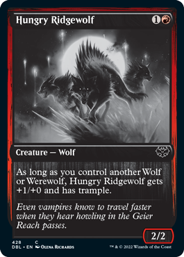 Hungry Ridgewolf [Innistrad: Double Feature] | Mega City Incorporated