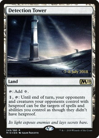 Detection Tower [Core Set 2019 Promos] | Mega City Incorporated