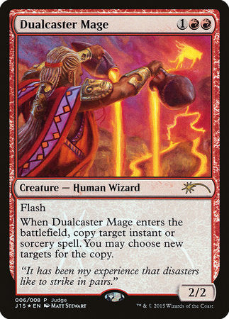 Dualcaster Mage [Judge Gift Cards 2015] | Mega City Incorporated