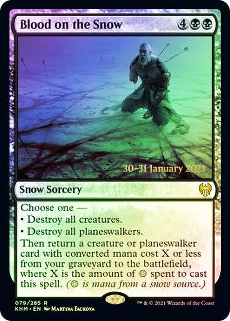 Blood on the Snow  [Kaldheim Prerelease Promos] | Mega City Incorporated