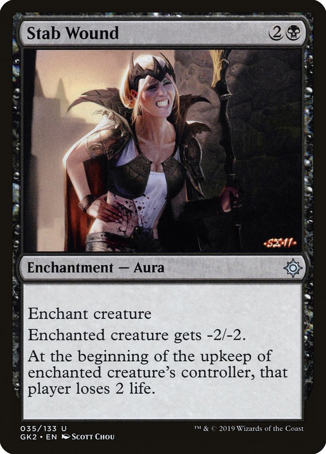 Stab Wound [Ravnica Allegiance Guild Kit] | Mega City Incorporated