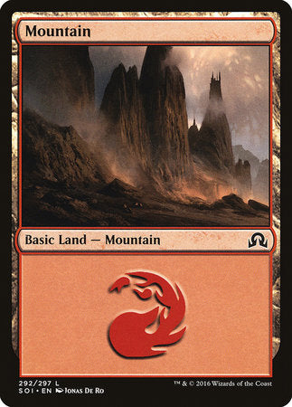 Mountain (292) [Shadows over Innistrad] | Mega City Incorporated