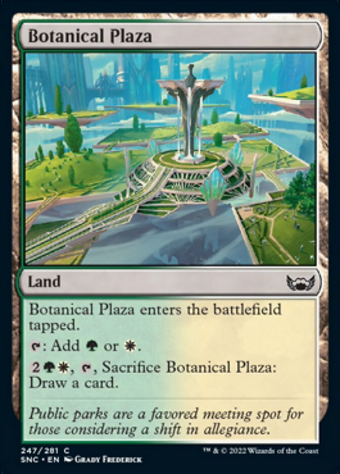 Botanical Plaza [Streets of New Capenna] | Mega City Incorporated