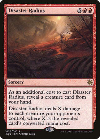 Disaster Radius [Explorers of Ixalan] | Mega City Incorporated