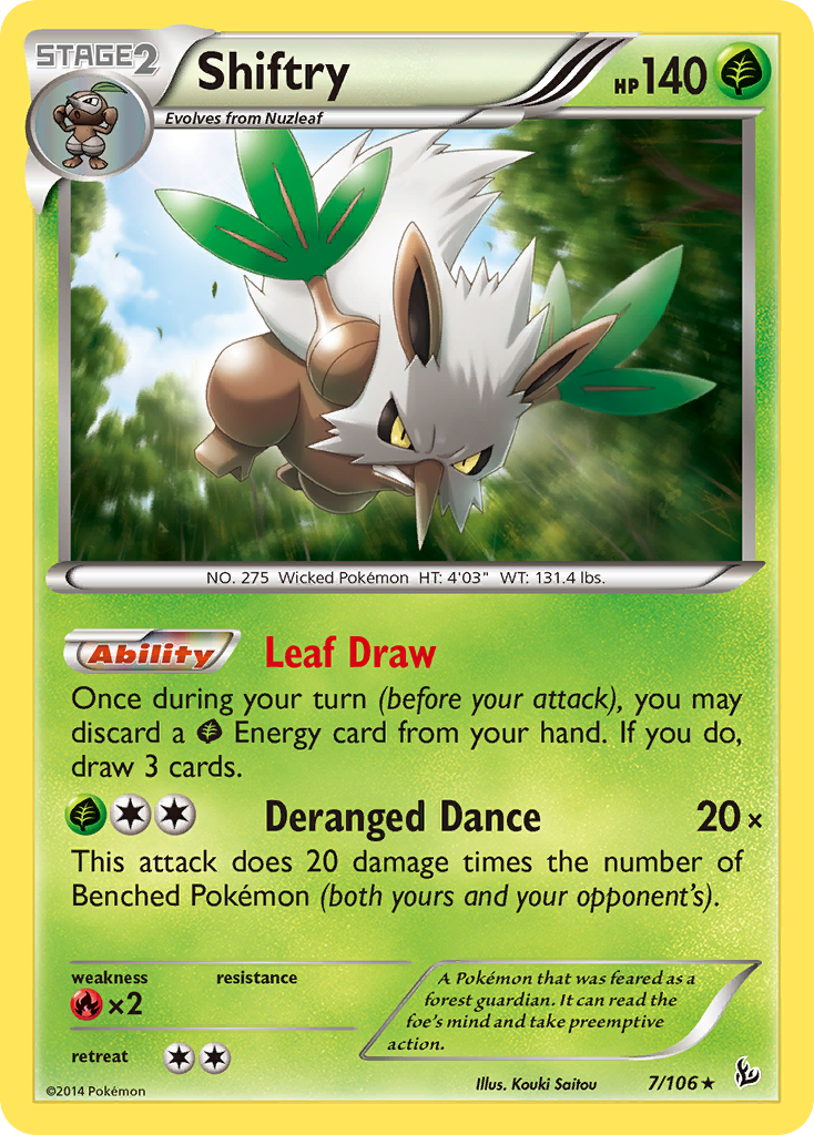 Shiftry (7/106) [XY: Flashfire] | Mega City Incorporated