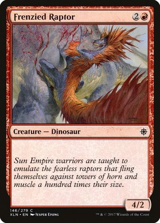 Frenzied Raptor [Ixalan] | Mega City Incorporated