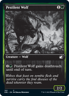 Pestilent Wolf [Innistrad: Double Feature] | Mega City Incorporated