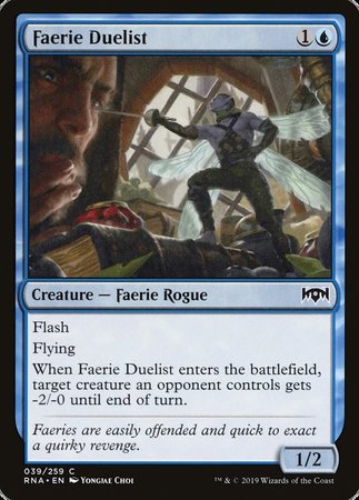 Faerie Duelist [Ravnica Allegiance] | Mega City Incorporated