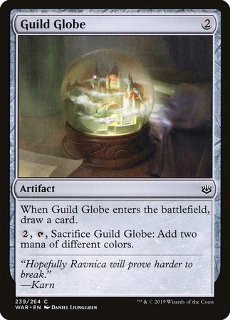 Guild Globe [War of the Spark] | Mega City Incorporated