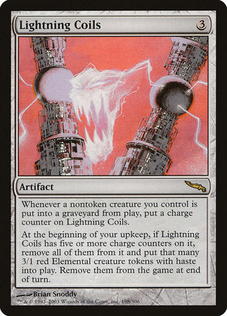 Lightning Coils [Mirrodin] | Mega City Incorporated