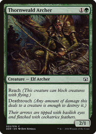 Thornweald Archer [Duel Decks: Nissa vs. Ob Nixilis] | Mega City Incorporated