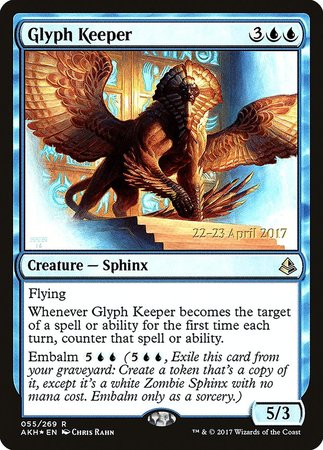 Glyph Keeper [Amonkhet Promos] | Mega City Incorporated